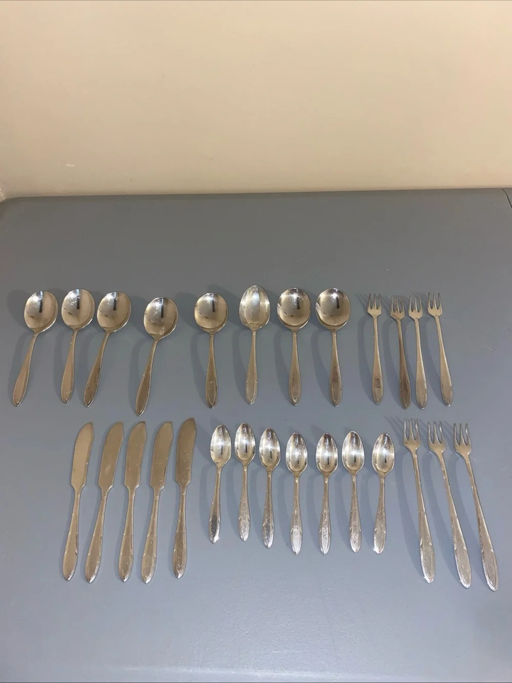 Oneida Nobility Plate Silverware Set